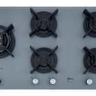 Fogão Cooktop Fischer 5q Tc Infinity Duo Blaze Gás Mesa Vidro