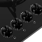 Fogão Cooktop V400 Preto 4 Bocas - Fogatti Inox