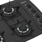Fogão Cooktop Venax 4 Bocas - Bivolt - Preto