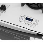 Fogão Dako Branco 5 Bocas Com Mesa De Vidro Dakolors  - Bivolt