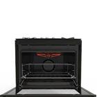 Fogão Dako Branco 5 Bocas Com Mesa De Vidro Dakolors  - Bivolt