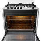 Fogão Dako Magister 5 Bocas Style Mesa De Inox A Gás Espelhad