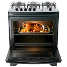 Fogão Dako Supreme 5 Bocas Com Mesa Inox Acendimento Automáti