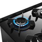 Fogão Dako Supreme Glass 4 Bocas Com Timer Touch Titanium Biv