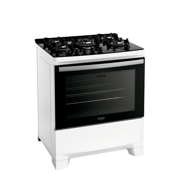 Fogão Dako Supreme Glass 5 Bocas A Gás Acendimento Automatico