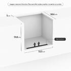 Fogão De Embutir 4 Bocas Atlas Utop Mesa De Vidro Preto Bivolt