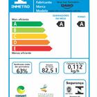 Fogão De Embutir 4 Bocas Preto Com Mesa De Vidro Dako Diploma