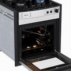 Fogao De Embutir 4 Bocas Venax Gaudi Platinum Vitreo Inox Gas