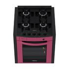 Fogao De Embutir 4 Bocas Venax Gaudi Prisma Vitreo Bl Pink Ga