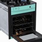 Fogao De Embutir 4 Bocas Venax Gaudi Prisma Vitreo Bl Verde G