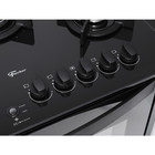 Fogão de Embutir a Gás 5 Bocas com Forno 220V Gran Cheff Fischer