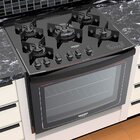 Fogão De Embutir 5 Bocas Dako Acendimento Automático Glass Gr