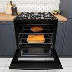 Fogão De Embutir 5 Bocas Preto Com Mesa De Vidro Dako Diploma