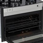 Fogao De Embutir 5 Bocas Venax Gaudi Prisma Vitreo El Inox Ga