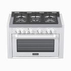 Fogao De Embutir 5 Bocas Venax Temis Branco Gas Glp