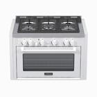 Fogao De Embutir 5 Bocas Venax Temis Branco Gas Glp