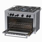 Fogão De Embutir 5 Bocas Venax Temis Inox Gas Glp 127v