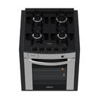 Fogão De Embutir À Gás 4 Bocas Gaudi Prisma Vitreo Bl Venax B