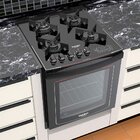 Fogão De Embutir Dako 4 Bocas Glass Grill De4vt Acendimento S