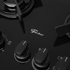 Fogão De Embutir Fischer 4q Gran Cheff Gás 127v Preto