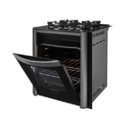 Fogão De Embutir Fischer 4q Gran Cheff Gás 127v Preto