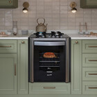 Fogão De Embutir Fischer 4q Gran Cheff Gás 127v Preto