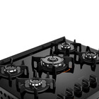 Fogão De Embutir U Top 5 Bocas Com Mesa De Vidro Atlas