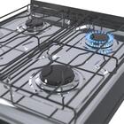 Fogao De Mesa 4 Bocas Venax Flamatop Preto Gas Glp