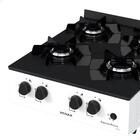 Fogao De Mesa 4 Bocas Venax Grand Petit Line Branco Gas Glp