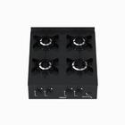 Fogao De Mesa 4 Bocas Venax Grand Petit Line Preto Gas Glp