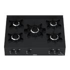 Fogao De Mesa 5 Bocas Venax Grand Petit Line Preto Gas Glp
