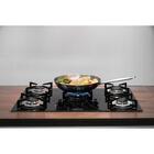 Fogão De Mesa Cooktop 5 Bocas Vidro Preto À Gás Suggar Fg5305