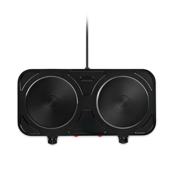 Fogão De Mesa Elétrico Elgin Portátil Com Duas Placas De Aque