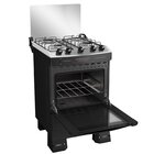 Fogão De Piso 4 Bocas Com Acendimento Automático Mfi4bf Preto