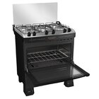 Fogão De Piso 5 Bocas Acendimento Automático Mfi5bf Preto