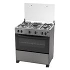 Fogão De Piso 5 Bocas Caribe Com Forno Automático Esmaltec