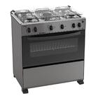 Fogão De Piso 5 Bocas Caribe Com Forno Automático Esmaltec