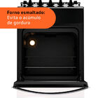 Fogão De Piso  Brastemp 4 Bocas Branco Bfo4nbb - Bivolt