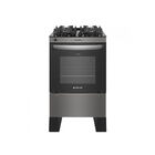 Fogão De Piso Atlas 4 Bocas Agile Up Glass Com Mesa De Vidro