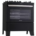 Fogão De Piso Atlas 5 Bocas Agile Up Glass