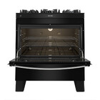 Fogão De Piso Atlas 5 Bocas Agile Up Glass