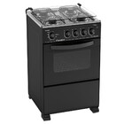 Fogão De Piso Automático 4 Bocas Com Forno 53,2 L Esmaltec
