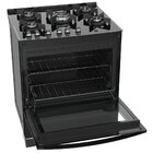 Fogão De Piso Dako Glass 5 Bocas Dp5vu-pfo Com Acendimento Au