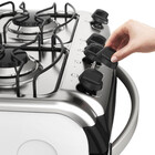 Fogão De Piso Electrolux 4 Bocas Mesa Inox 52lbu