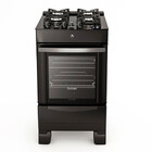 Fogão De Piso Itatiaia 4 Bocas Timer Digital Vitrum