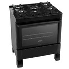 Fogão De Piso Itatiaia 5 Bocas Tripla Chama Itaglass