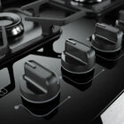 Fogão De Piso Mueller 4 Bocas Decorato Vetro Preto – Bivolt