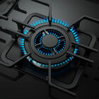 Fogão De Piso Mueller 5 Bocas Decorato Vetro Preto Fosco - Bi