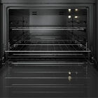 Fogão De Piso Mueller 5 Bocas Decorato Vetro Preto Fosco - Bi