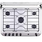 Fogão De Piso New Fastcook 5 Bocas Atlas Branco Bivolt